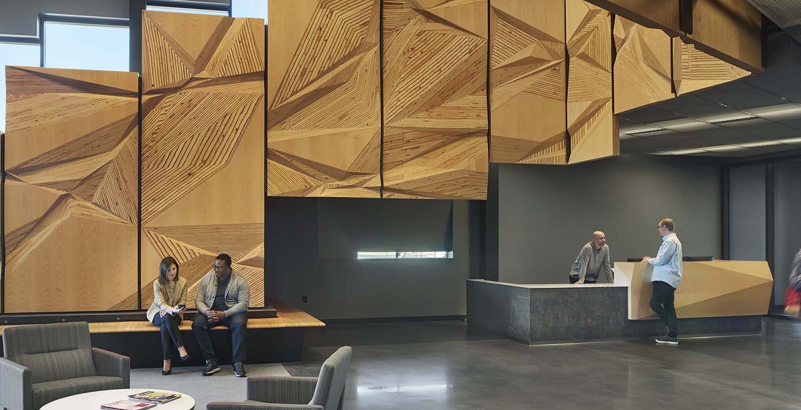 Grand Desk Area