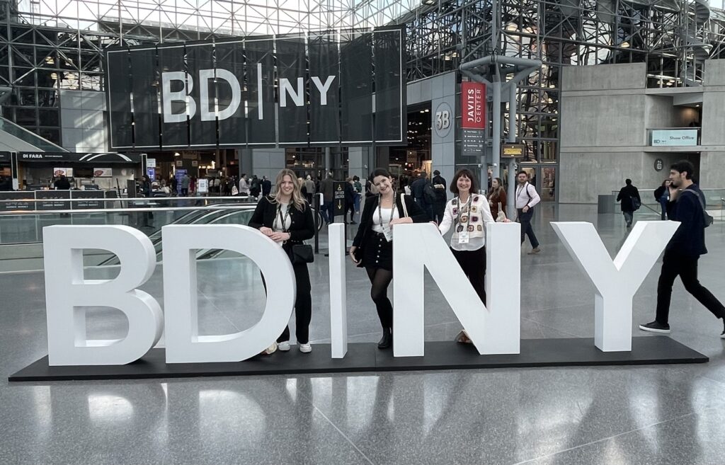 At BDNY with fellow interior designers