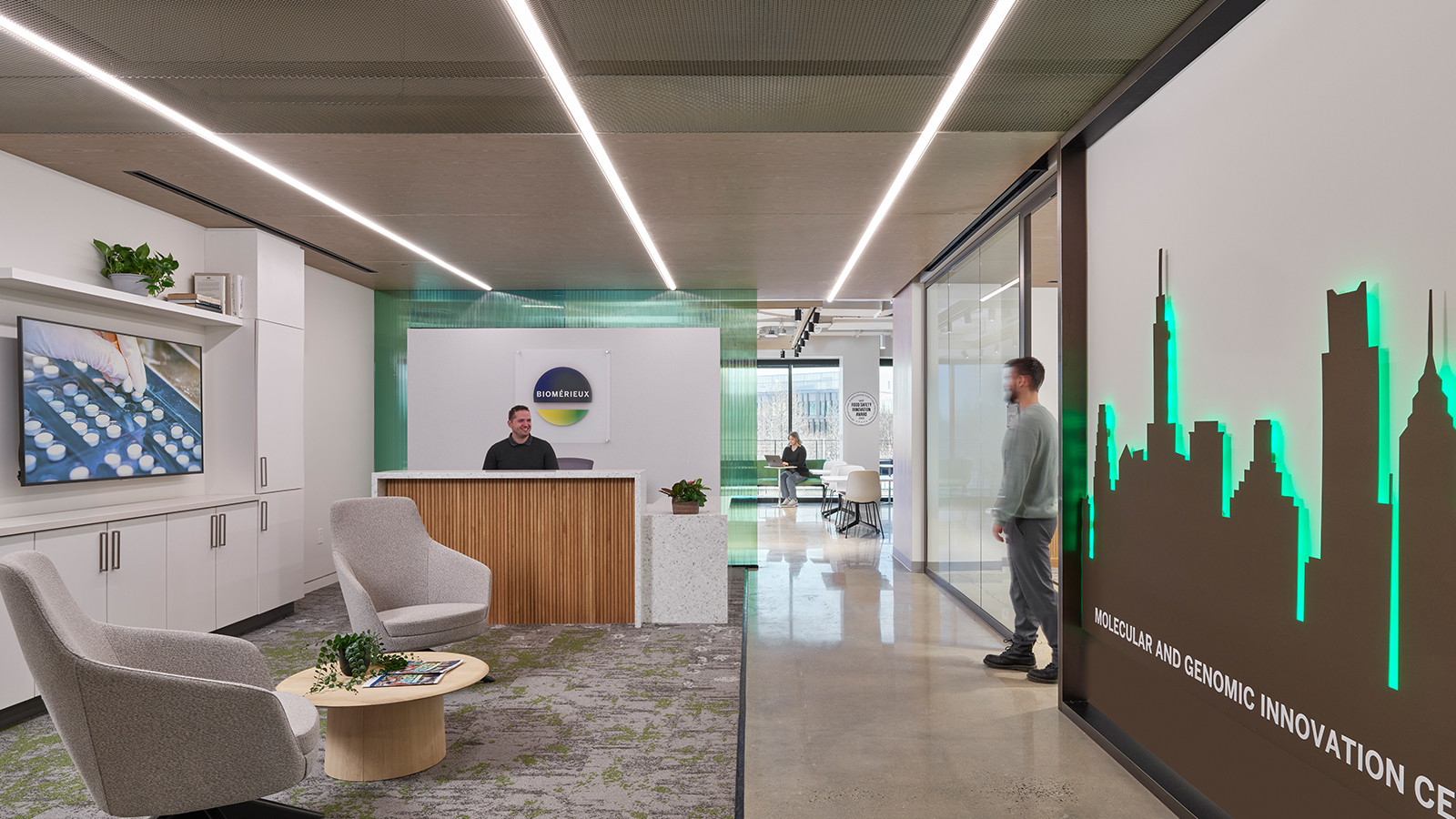 Front Desk at bioMérieux