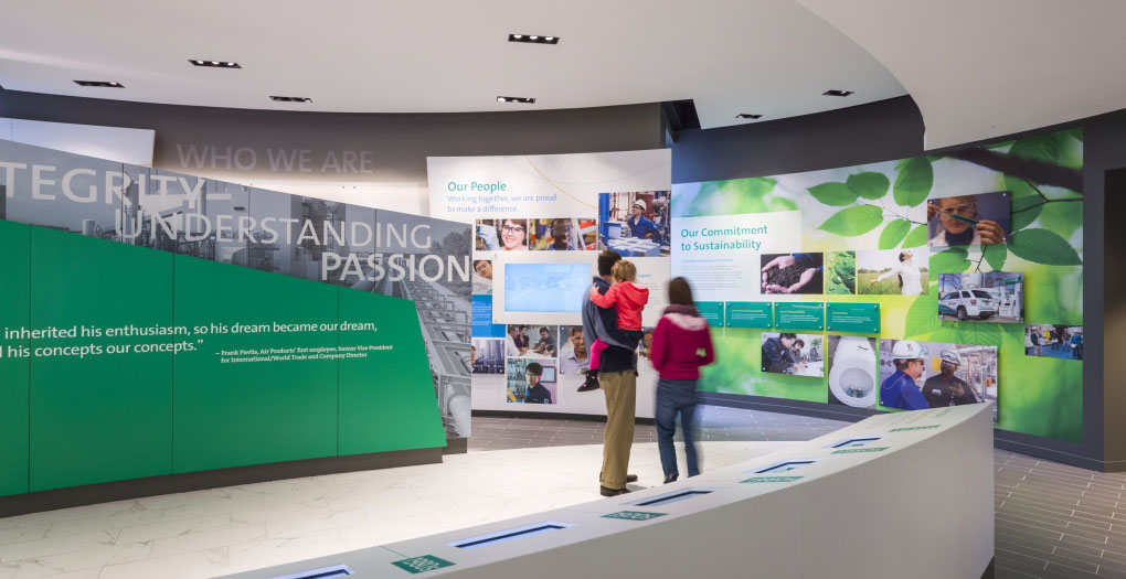 New displays highlight the rich history and ongoing innovation of the company
