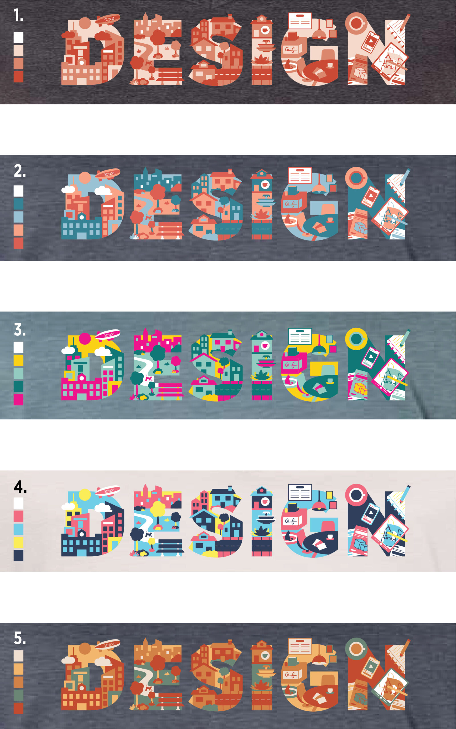 DESIGN T shirt options