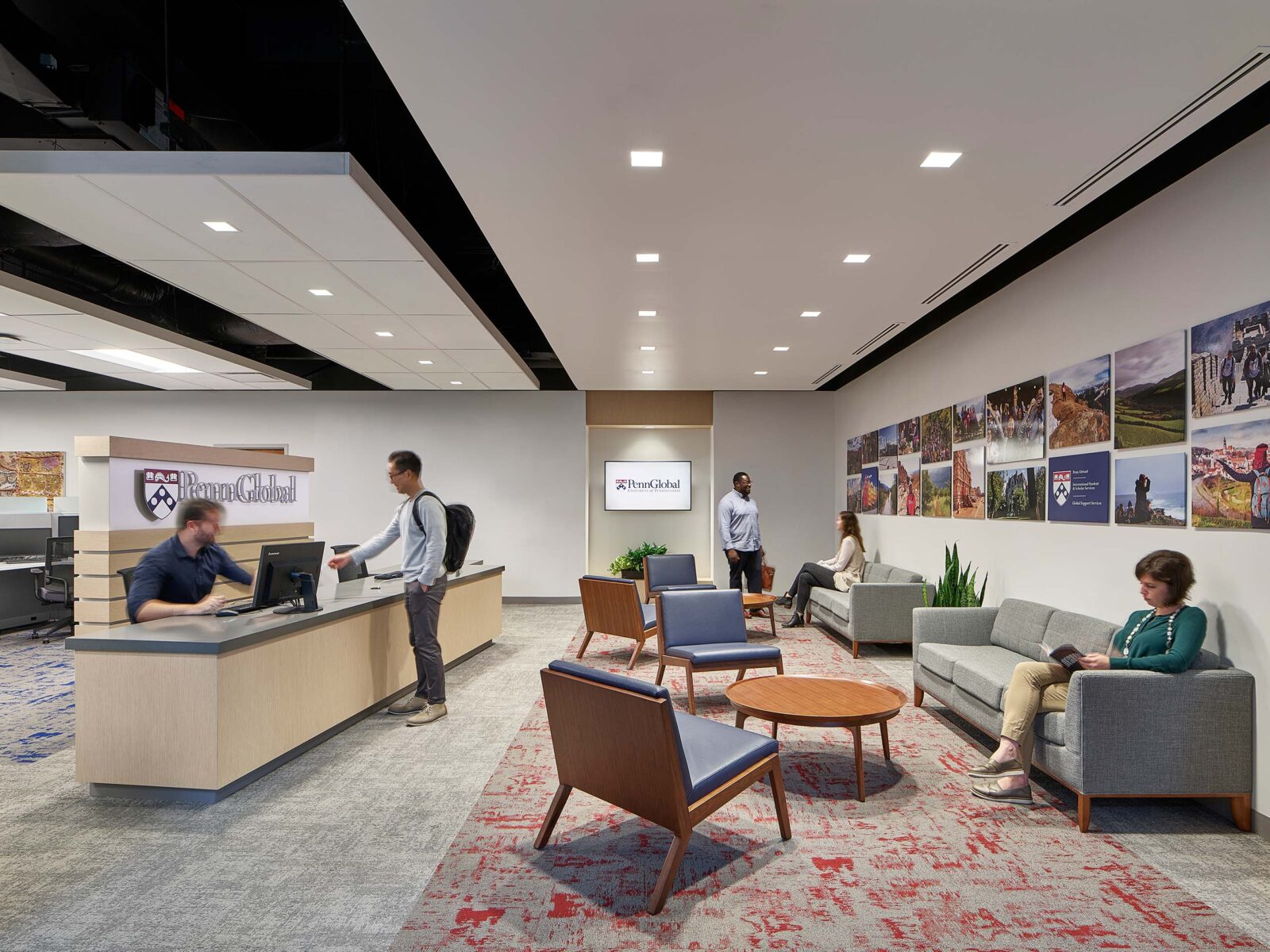Penn Global Reception Area